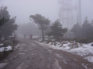 Puerto de Guadarrama pista a Peguerinos