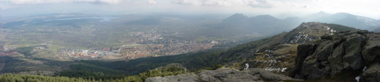 Vista desde la cima de Abantos