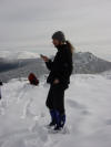 Karlos en la cima de Cerro Minguete, Cercedilla