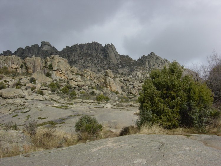 ElCancho Gordo, Cancho de La Cruz y Cancho de la Bola. La Cabrera