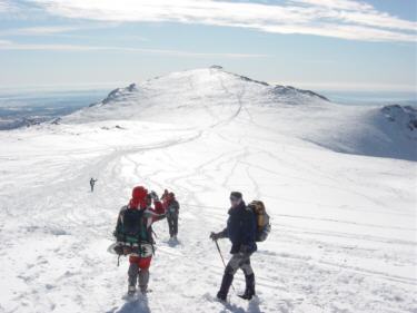 Bajada al Collado del Piornal y subida a La Maliciosa