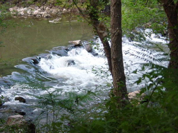 R�o Ebro a su paso por Orbaneja del Castillo