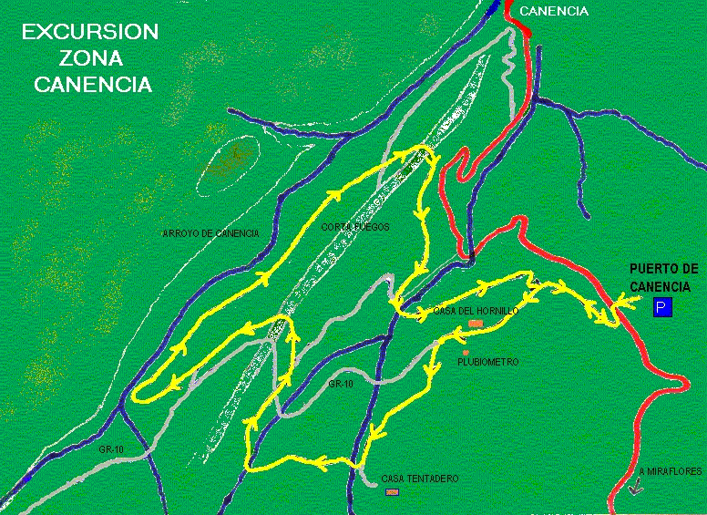 Ver descripcin de ruta: Puerto de Canencia, Casa del Hornillo, Arroyo Sestil. Circular