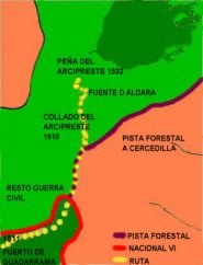 Ruta de senderismo a la Pea del Arcipreste de Hita en el Puerto de Guadarrama.