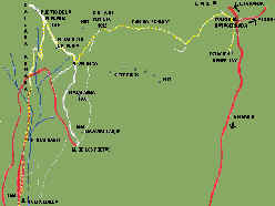 Ruta: Puerto de Navacerrada, Camino schmidt, Collado Ventoso, R-Velasco, Mirador del Lanchazo o de la Reina, Puerto de la Fuenfria, Calzada romana, Las Dehesas, Cercedilla estacion.