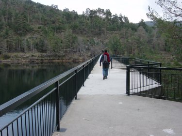 Dique del Embalse de Las Cabras