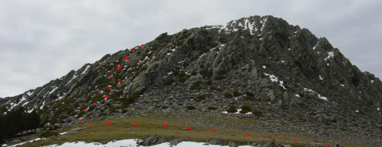 Ascensión a cima Peña La Cabra
