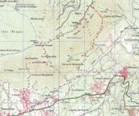 Ver mapa de ruta de senderismo en Bustarviejo. Pea Negra y El Mondalindo