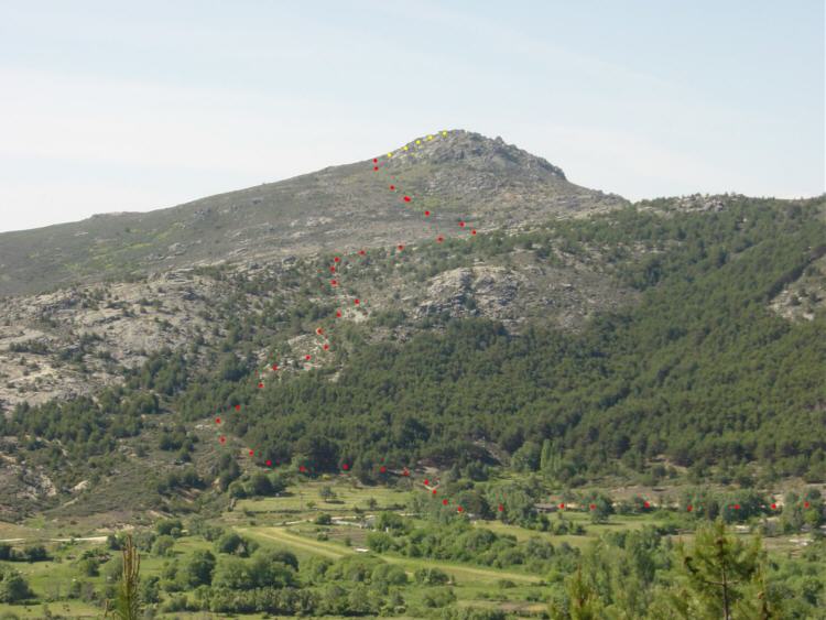 Fotograf�a tomada desde la ladera de La Fundici�n