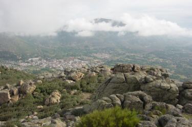 Bustarviejo desde Cima Cerro El Pend�n