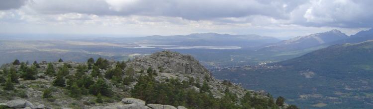 Las buitreras, Embalse de Santillana, La Pedriza, Miraflores desde Cabeza Arc�n