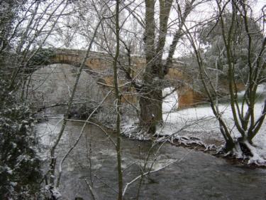 Puente de Covatillas. Can del Ro Pirn. Segovia