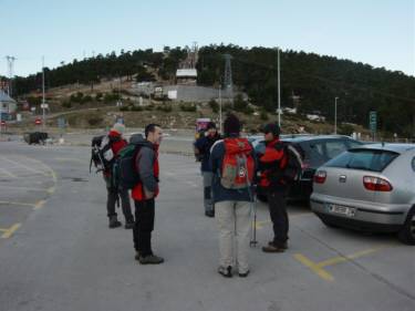 Aparcamiento del Puerto de Navacerrada