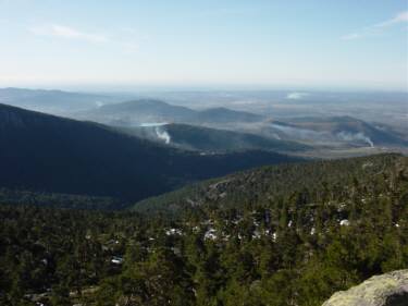 Navacerrada y Valmayor al fondo