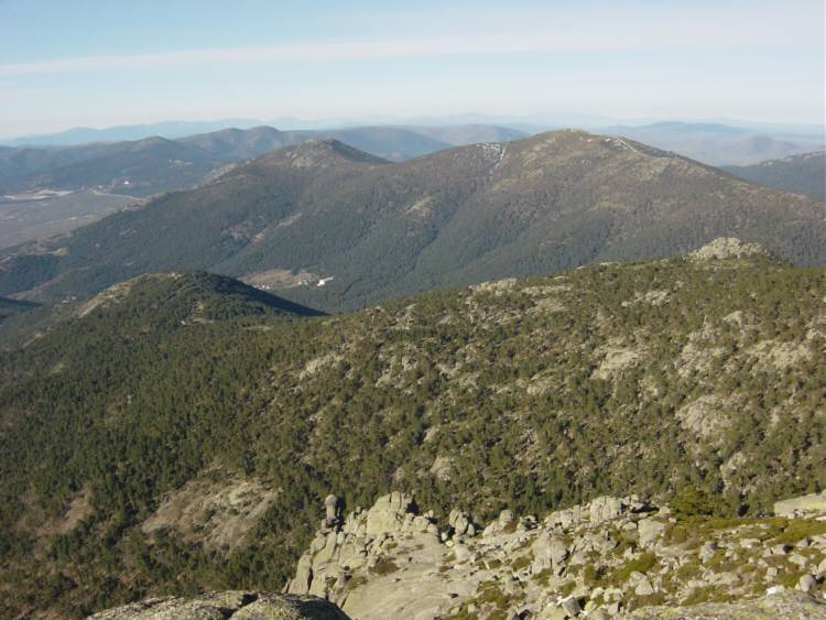 Valle de La Fuenfr�a desde la cima del 7� pico