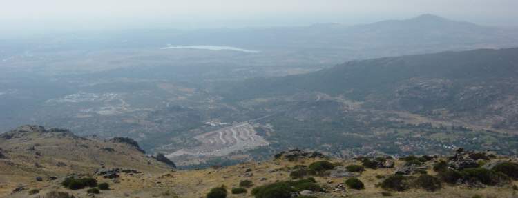 El Velln y el Cerro San Pedro desde la cima del Mondalindo