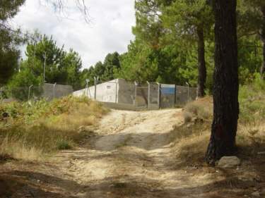 deposito de agua del Canal de Isabel II de Bustarviejo
