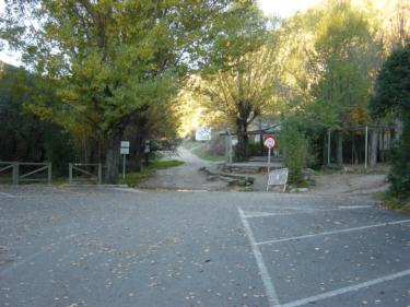 aparcamiento de El Tranco