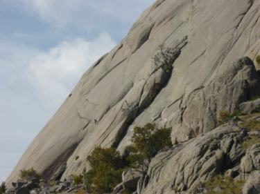 Cara Sur de El Yelmo. La Pedriza